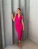DAPHNE FUCHSIA DRESS